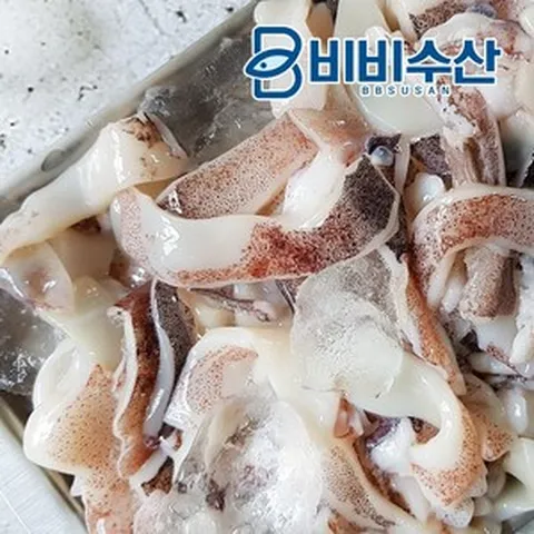 수협 국내산 손질오징어 냉동 오징어채 500g, 2개