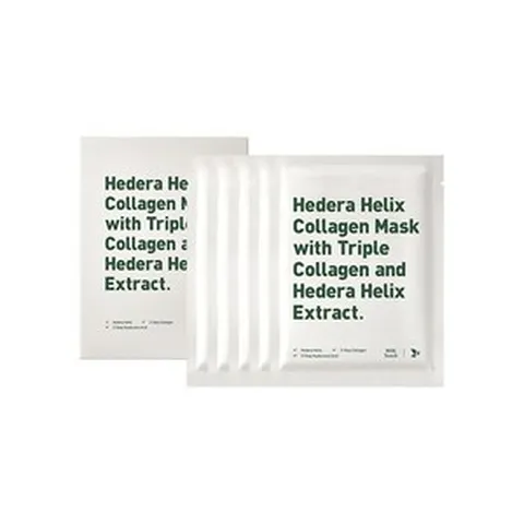 [밀크터치] 서양송악 콜라겐 마스크 5매입 서양송악 추출물로 즉각진정 3중 콜라겐으로 탱탱탄력 3중 히알루론산으로 촉촉보습 피부겉부토 속까지 촉촉진정, 2개