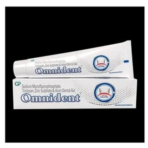 자일리톨 함유 옴니덴트 덴탈 젤 | 잇몸 및 치아 건강을 위해, 2개, 70g