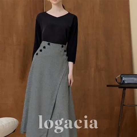 [logacia] 로가시아 23 가을 반전 티블라우스 1종