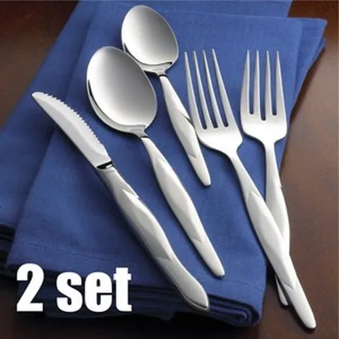 컷코 CUTCO 명품 커트러리 테이블 양식기 5종 x 2세트 관부가세포함 (나이프 포크 스푼 티포크 티스푼)