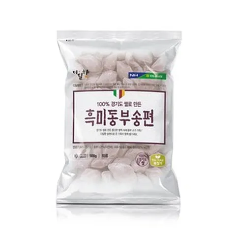 [디딜향] 흑미동부송편, 1개, 500g