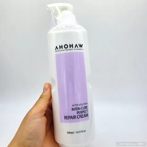 아오와 인텐큐어 퍼펙트 리페어 크림 500ml 마스크팩 증정, 1개, 0.5l