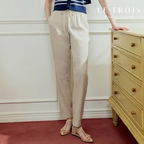 [LE TROIS]르투아 크러쉬 팬츠 3종 택1