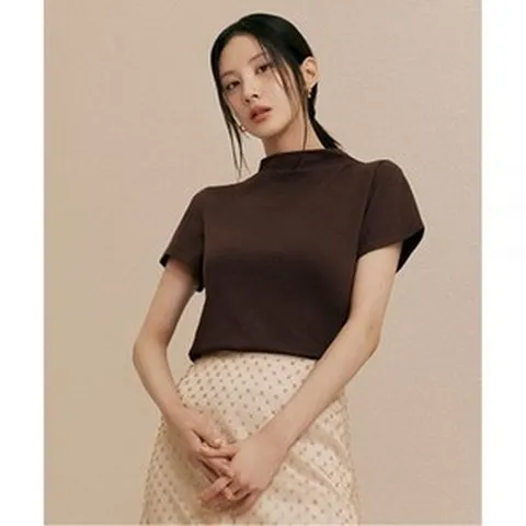 더엣지 5종세트 24FW 하프슬리브 모달 티블라우스