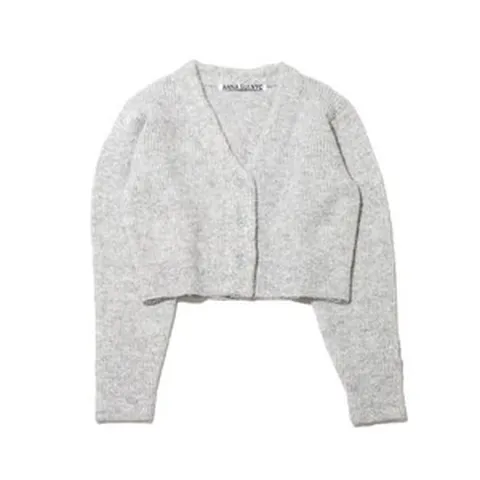 안나수이 ANNA SUI NYC 나이트 아웃 가디건 GRAY 반짝이 펄 크롭가디건