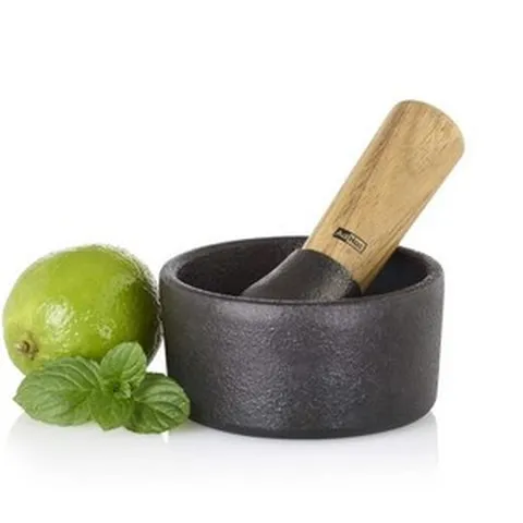 에드학 미니 무쇠 절구 깨갈이 절구통 카모 10, 1개