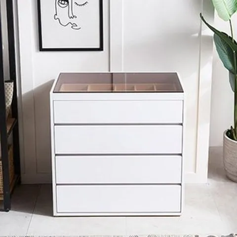 다용도서랍장 옷틈새서랍장 4단800 원룸 아기옷 대형, 올오크