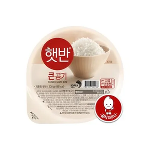 CJ 햇반 큰공기, 300g, 20개