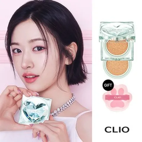 [냥생역전코숏 에디션] 클리오 킬커버 스킨 픽서 쿠션 기획+증정, 21N 리넨, 1개, 15g