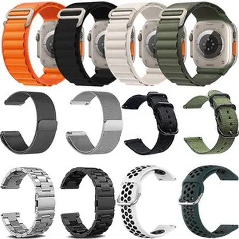 무배/토트넘 스마트워치3 SW231 스트랩 시계줄 밴드, 실리콘스트랩-블랙, 1개