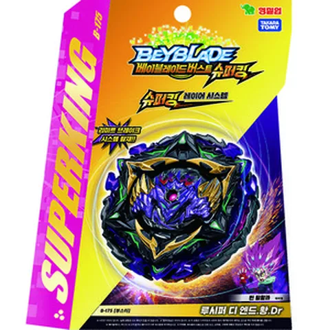 (영실업) B-175 베이블레이드 슈퍼킹 루시퍼 디엔드.황 총알배송선물추천!, 1개