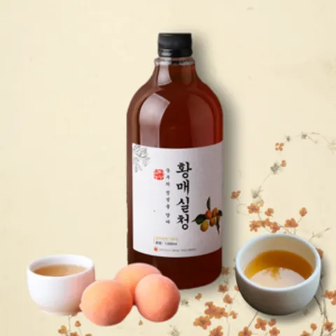 광양 황매실 매실청 매실액 매실엑기스 매실원액 황매실청, 1L, 1개