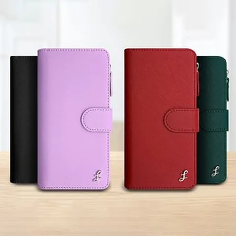 갤럭시노트8 수납 공간 많은 지퍼 다이어리 핸드폰 케이스