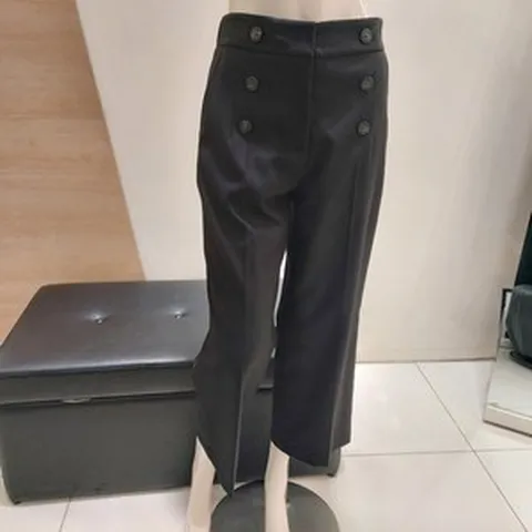 후라밍고 겨울 레이온 와이드팬츠 통바지 F60234230