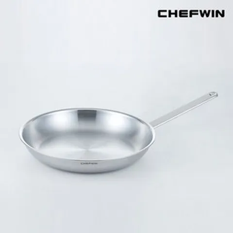 [쉐프윈] 304STS 통5중 MOON 24cm 후라이팬, 상세 설명 참조, 1개