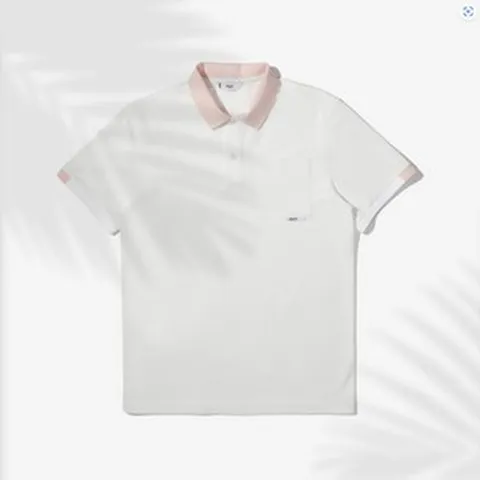 휠라골프 남성 베이직 티셔츠 FG2TSD2203M_OWH