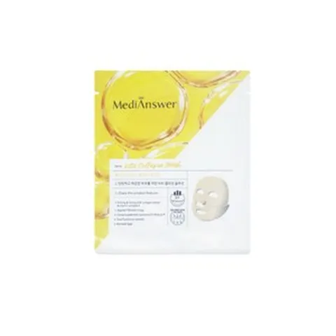 주름 미백 화이트닝 비타민 c 씨 앰플 탄력 수분 보습 메디앤서 비타 콜라겐 마스크팩 12매 24매 30매 40매, 1개