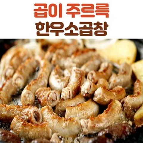 한우 소 곱창 500g 참소스증정, 한우소곱창_1kg, 1개, 1kg