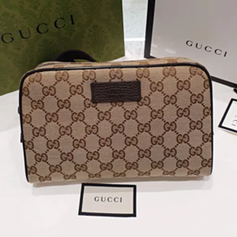 구찌 수프림 캔버스 공용 벨트백 449174 KY9KN 9886