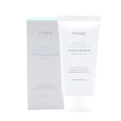 프란츠 네이키드 선쉴드 펩타이드 최화정 선크림 50ml
