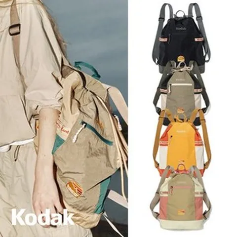 {100%정품 }코닥 가방 코다크롬 버킷 백팩 (6 COLOR), {상품명} 카키(KHAKI), 1개
