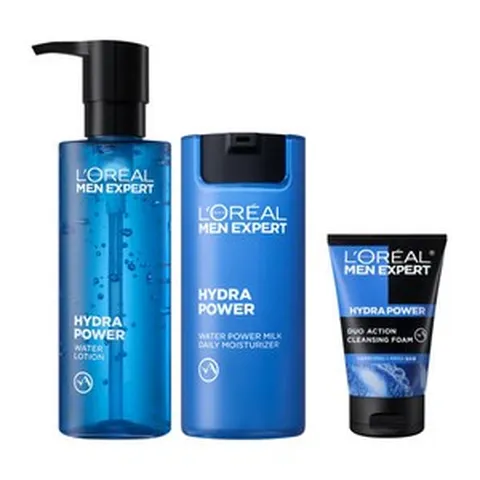 로레알파리 맨 엑스퍼트 이드라파워 쿨링 올인원 120ml + 수분 50ml +아쿠아 클렌징 폼, 로레알파리 맨 엑스퍼트 이드라파워 쿨링 올인원 120m