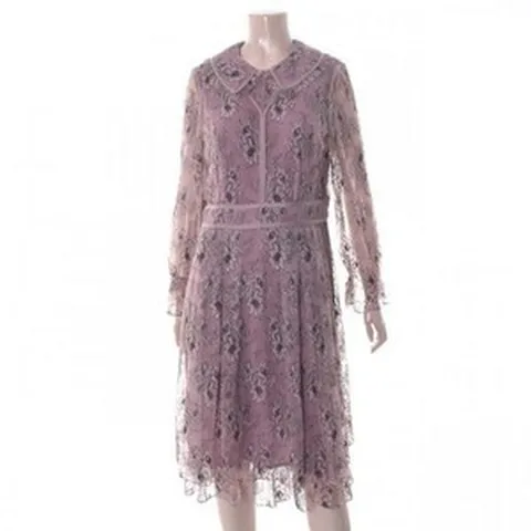 후라밍고 긴팔 레이스 원피스 F70201020