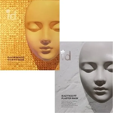 아이디 석고 마스크 팩 / 골드마스크, 1개, 플러스 패치 16g x 4ea