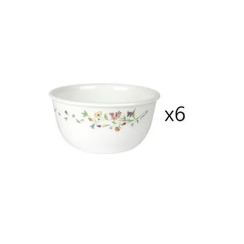 [코렐] [단품] 야생화 밥공기 6인조, 상세 설명 참조, 1개, 상세 설명 참조