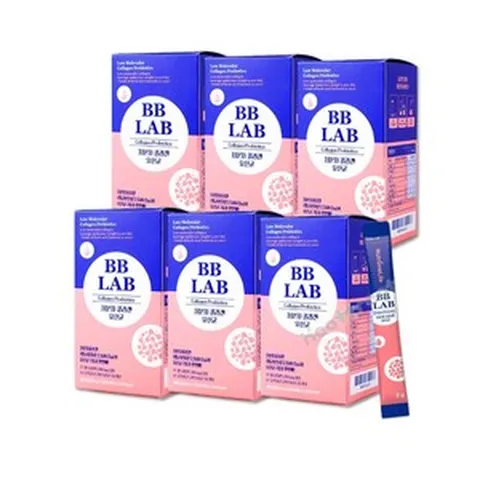 비비랩 저분자 콜라겐 유산균 50포 x 6박스, 100g, 6개
