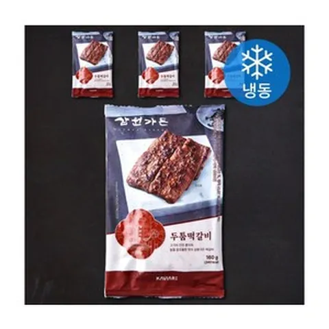 삼원가든 두툼떡갈비 160g 4팩, ONE COLOR, 160G  4팩, 4개