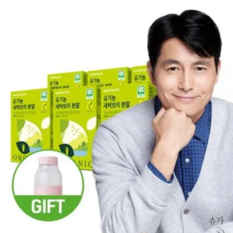 뉴트리원 정우성 유기농 새싹보리 분말 6박스 6개월분 스틱 가루 무농약, 2. 안심 새싹보리 정제 6박스 6개월분, 6개