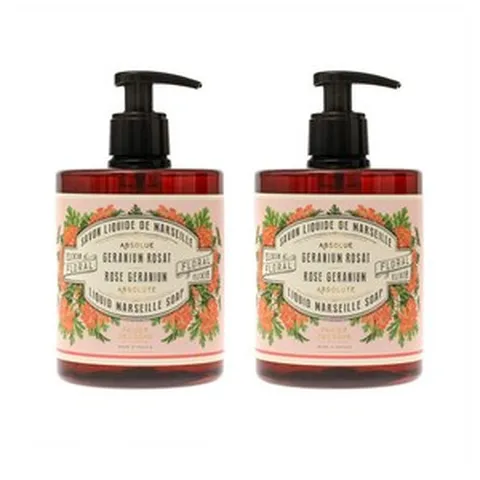 Panier des Sens Liquid Marseille Soap 빠니에데썽스 리퀴드 마르세유 솝 제라늄 500ml 2팩