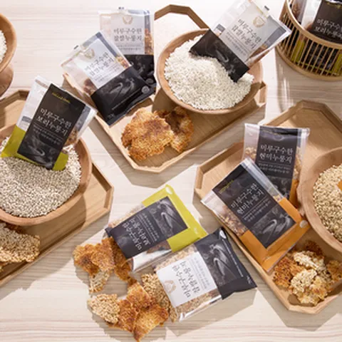 국산 미루 구수한누룽지 3종, 1세트, 4620g