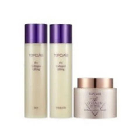 참존 기초세트 탑클래스 더 콜라겐 리프팅 3종 구성 스킨+로션+탄력크림, 1개