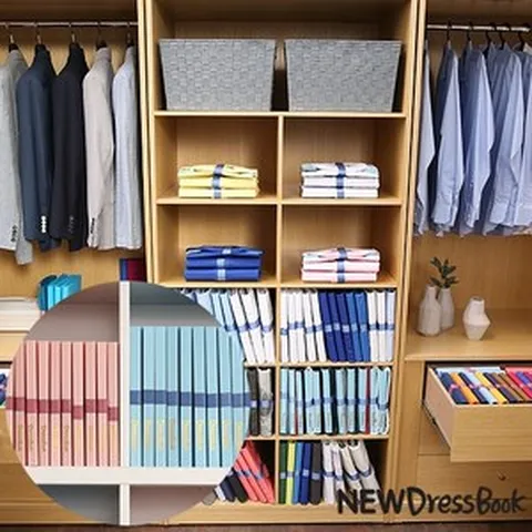 뉴드레스북 의류정리북 20장구성, L20장