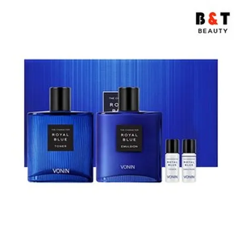 보닌 캐릭터 로열 블루 2종 기획세트 (토너 + 에멀전 + 5ml x2), 단품