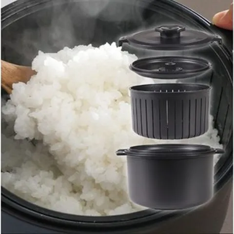아토만 칼로다운 저당 밥솥 다이어트 혈당관리 참숯 세라믹 전자렌지 용 미니 3인 저탄수화물 저당밥 저칼로리 홈쇼핑 밥솥, 단품