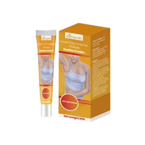 림프 완화 크림 귀 뒤 목 림프 부종 완화 목 겨드랑이 불편함 바디 케어 크림, 1개