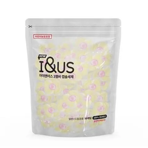 New 3챔버 실속형 캡슐 세탁세제 50개입 브라이언 세제, 50개입 2개, 1개