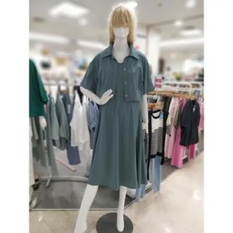 [이프네] 무자크 세이브존09 스판짱짱 원피스 재킷set mn5wop06