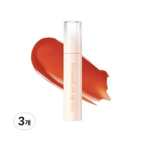 디피씨 퍼스널 셋 업 틴트 4g, 01 코랄 센트, 3개