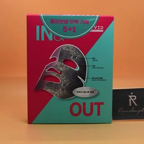 바이비드 인앤아웃 페이셜 마스크 본품5매 +1매 추가 증정 도매가능