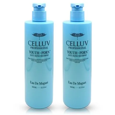 [셀럽] PDRN 샴푸 뮤게 450ml x 2개, 0.45l