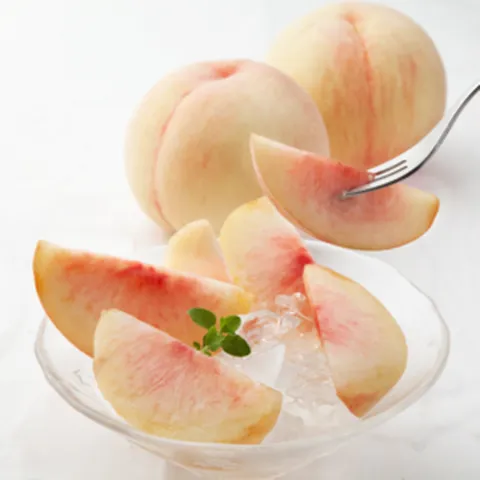 당도압축 복숭아장인 백도 딱딱이 복숭아, 1박스, 4kg