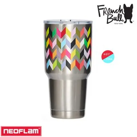 프렌치불 점보머그 비어머그 이중텀블러 보냉 진공, gizzy