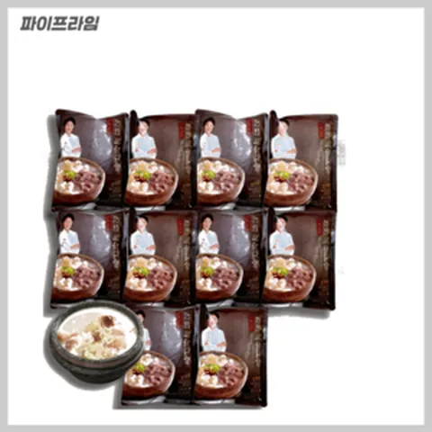 이종임의 쫄깃스지 진한 도가니탕 10팩, 10개