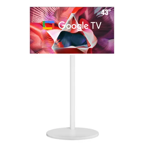 (오늘출발) 빌리프 무빙 화이트 구글 스마트 TV 32인치 HD LED 스탠바이미 삼탠바이미 (화이트) SET 이동식 TV거치대 스탠드TV GTNB320HD11, GTNB320HD11(화이트)x스탠드형x고객직접설치, GTNB320HD11(화이트)