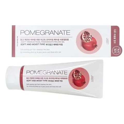 바디스크럽 바디 필링 필링젤 지고트 프리미엄 페이셜 석류 180mL 각질 제거제, 1, 본상품선택